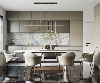 MINOTTI现代家居餐厅3D模型下载